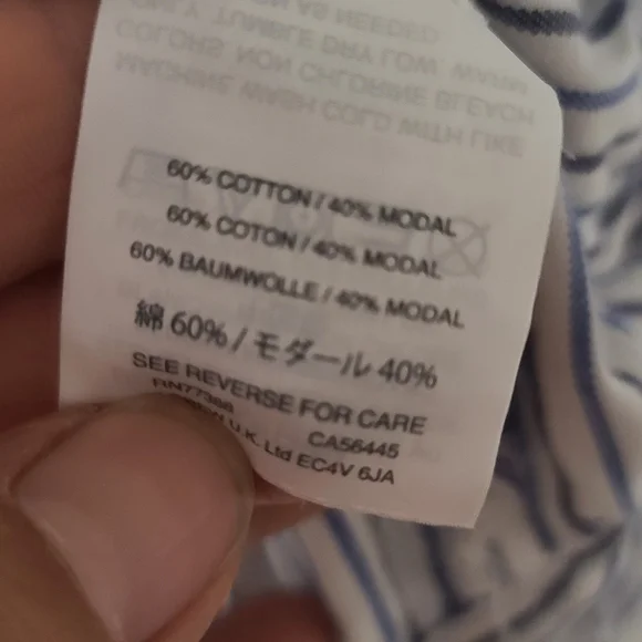 Madewell Blue Stripe Wrap Blouse - Women's - Picture 10 of 10